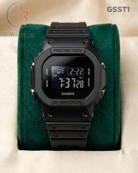 (SS)🖤⬆️🔁⭐ G-Shock Vintage Fiber black (GSST1)