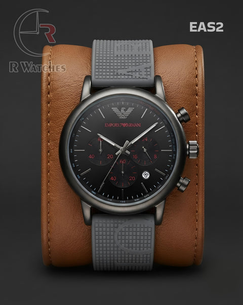 (OS)🖤⭐ Armani Silicon Black Grey (EAS2)