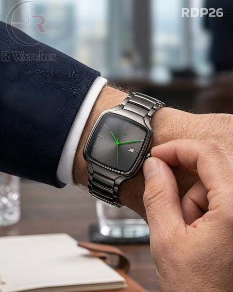 (OS)🖤⭐ Rado new black green (RDP26)