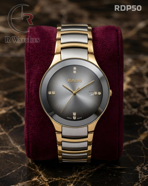 (OS2)🖤⭐ Rado Dual Tone Grey Dial (RDP50)