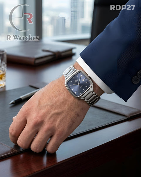 (OS)🖤⭐ Rado new silver blue (RDP27)