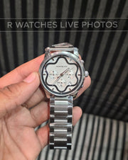 (OS)🖤⭐ Mont Blanc Silver White Dial (MBP2)