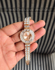(OS)🖤⭐ Chanel Girls Diamond Full Rose Gold (CHG11)