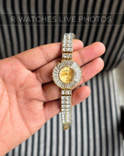 (OS)🖤⭐ Chanel Girls Diamond Full Gold (CHG36)