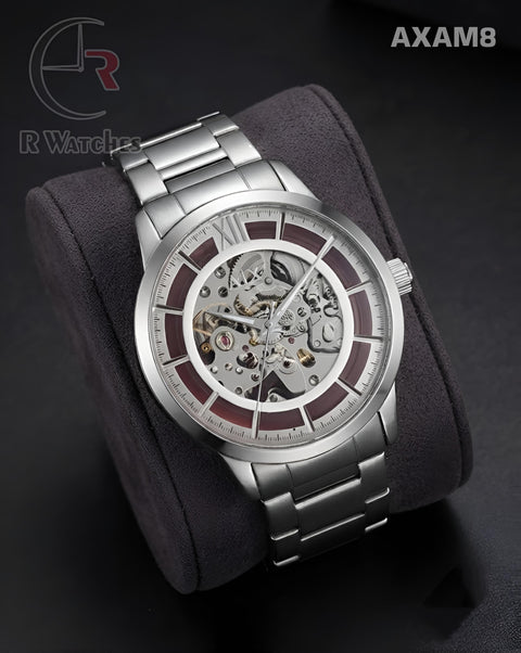 (OS)🖤⭐ AX Automatic Full Silver (AXAM8)