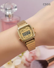 (OS3)🖤⬆️ Casio Girls illuminator Full Gold (CSG6)