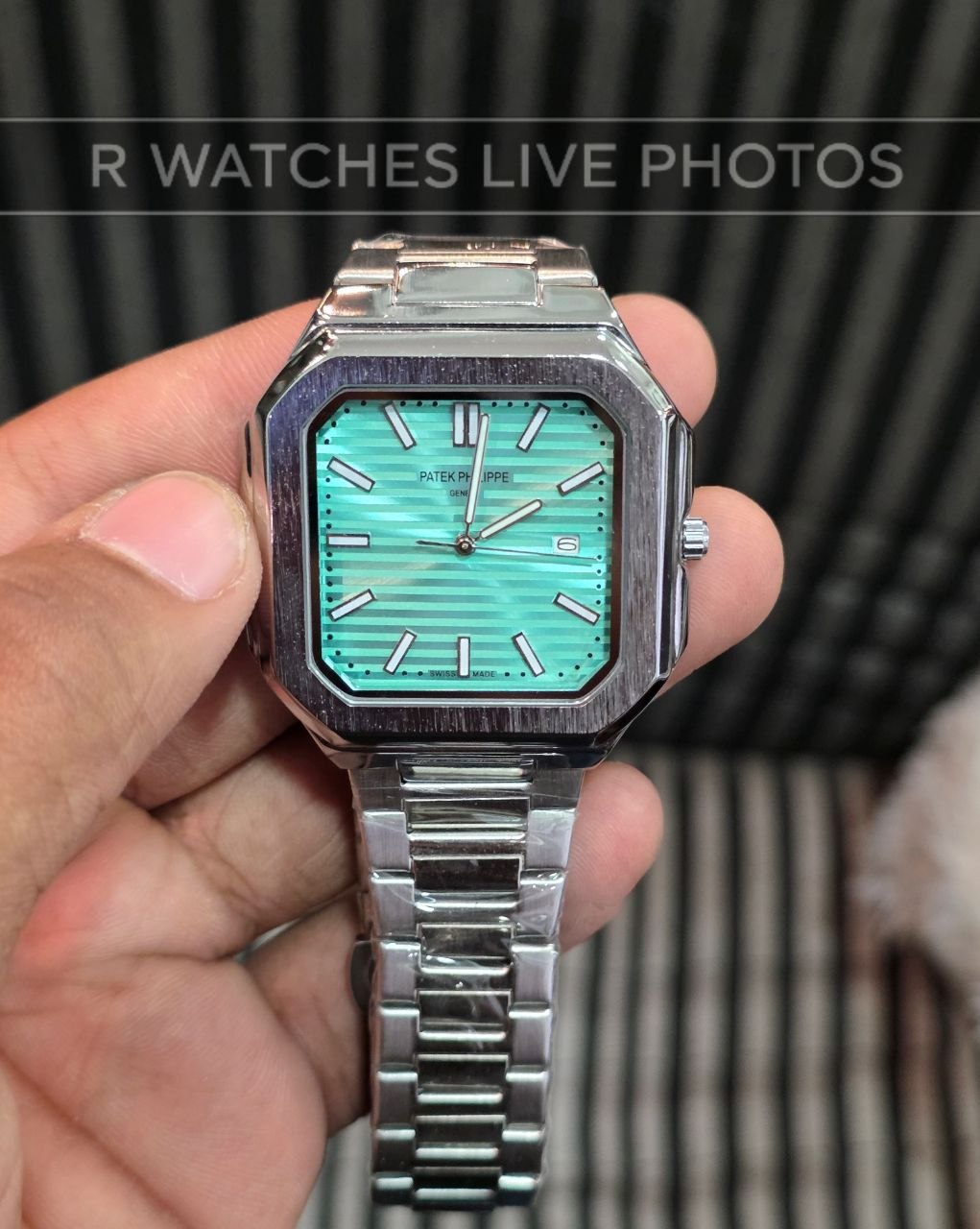 (OS2)🖤⭐ Patek Philippe Silver New Colour (PPP18)