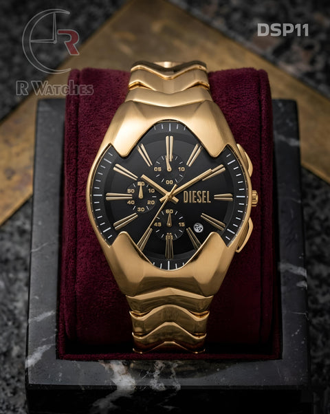 (SS)🖤⬆️ Diesel Chrono Gold Black (DSP11)