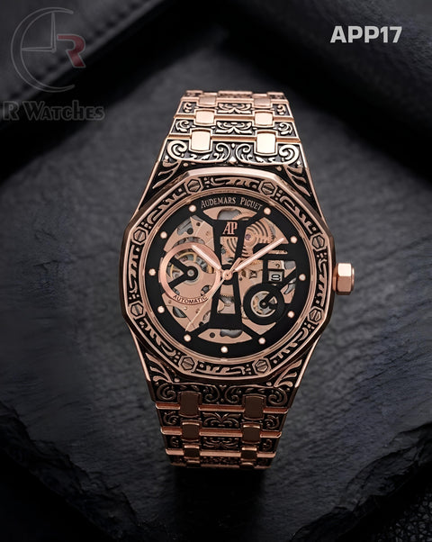 (OS)🖤⭐ AP Rajwadi Rose Gold Black (APP17)