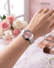 (OS)🖤⭐ Eora Girls Silver Pink Dial (EOG12)
