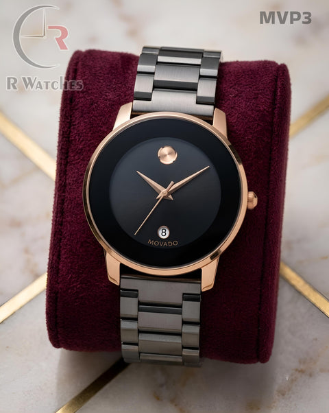 (OS)🖤⭐ Movado new rose gold black (MVP3)