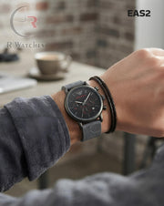 (SS)🖤⬆️⭐ Armani Silicon Black Grey (EAS2)