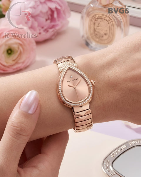 (SS)🖤⭐ Bvlgari Girls Full Rose Gold (BVG6)