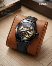 (SS)🖤 Corum Automatic leather full Black (CRAL2)