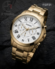(SS)🖤 Fossil premium golden white (FSP31)