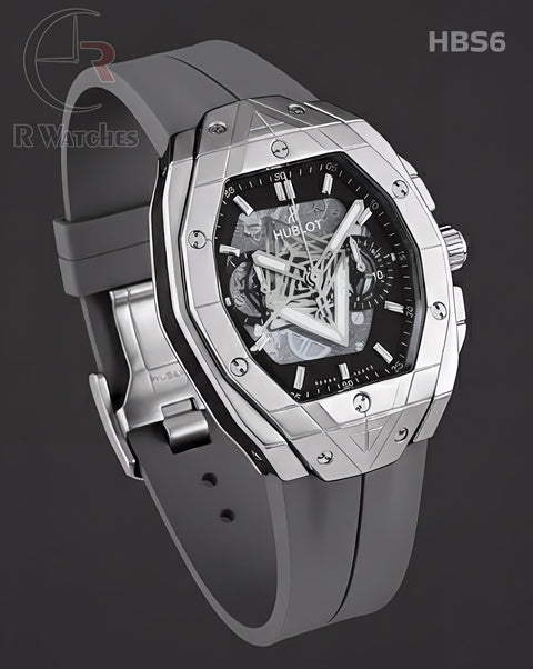 (SS)🖤⬆️ Hublot Spyder silver grey (HBS6)