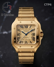 (OS)🖤⭐ Cartier Roman Full Gold (CTP6)