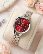 (OS)🖤⭐ Eora Girls Silver Red Dial (EOG9)