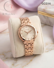 (OS)🖤⭐ Gucci girls rose gold pink (GCG14)