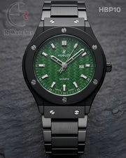 (OS2)🖤⭐ Hublot Machinery Black Green (HBP10)