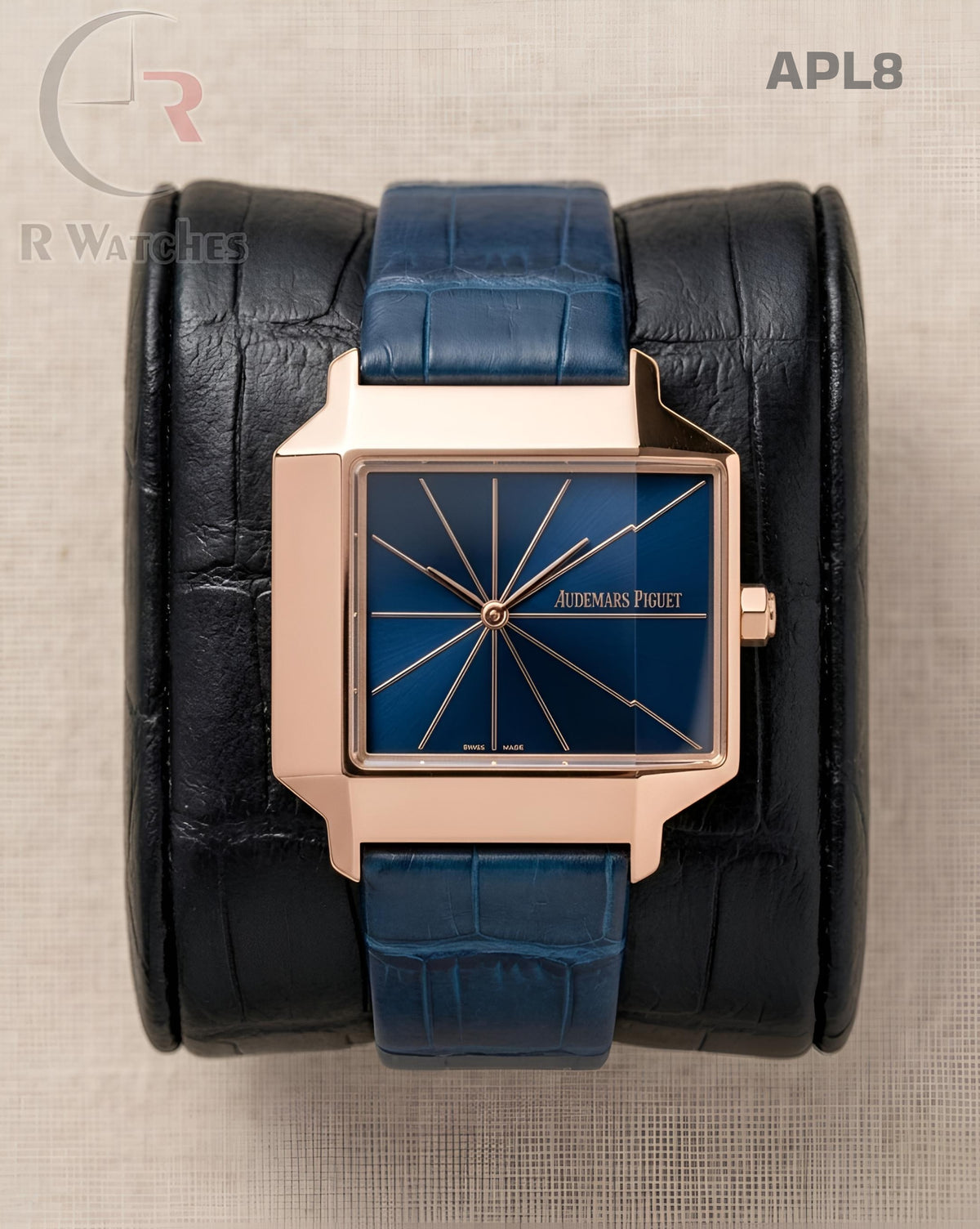 (SS)🖤⬆️ AP Leather Blue Rose Gold (APL8)