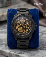(OS)🖤⭐ Fossil Automatic full Black (FSAM4)
