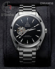 (OS)🖤⭐ Omega Automatic Black Silver (OMAM18)