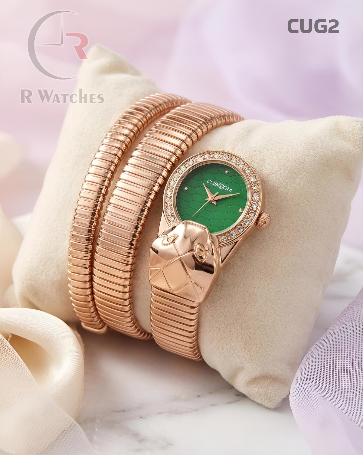 (SS)🖤⭐ Custom girls' Rose Gold green (CUG2)