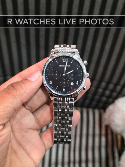 (OS)🖤⬆️⭐ Emperio Armani Silver Black(EAP31)