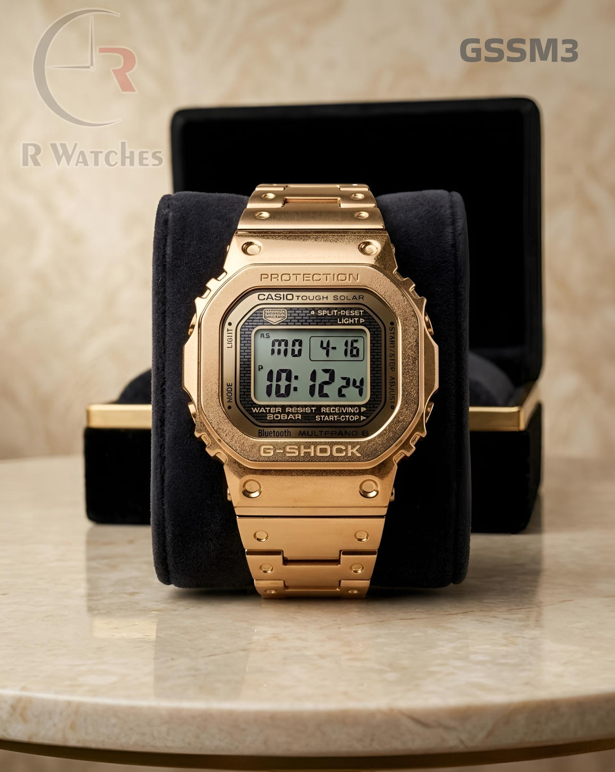 (SS)🖤⬆️🔁⭐ G-Shock vintage gold (GSSM3)