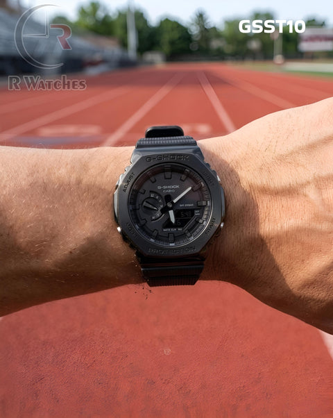 (OS5)🖤⬆️🔁⭐ G-Shock Ga full black (GSST10)