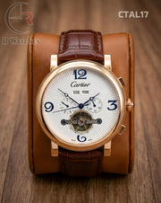 (OS)🖤⭐Cartier automatic leather (CTAL17)