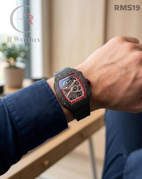 (OS)🖤⭐ RM Silicon Grey Red Silicon Black (RMS19)