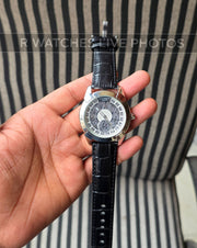 (SS)🖤⬆️⭐ Jacob & Co Leather Silver Black (JCL2)