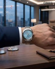 (OS)🖤 Omega Silver Light Tiffany Blue (OMP3)