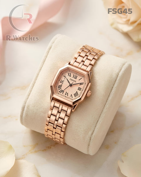 (SS)🖤⬆️ Fossil Girls Roman Rose Gold (FSG45)