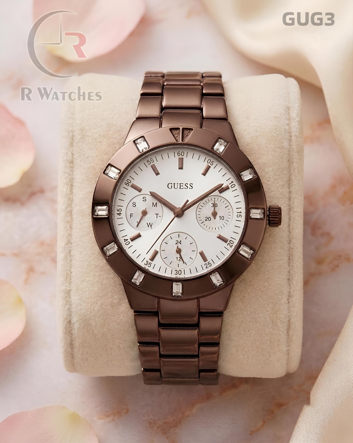 (OS)🖤⬆️🔁 Guess girls Rose Gold White (GUG3)