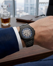 (OS)🖤⭐ Patek Philippe machinery full Black (PPP27)