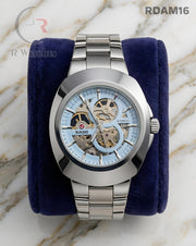 (OS)🖤⬆️ Rado Automatic Silver Tiffany Blue (RDAM16)