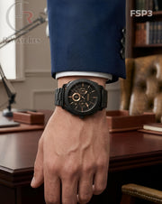 (SS)🖤⬆️⭐ Fossil matt black (FSP3)
