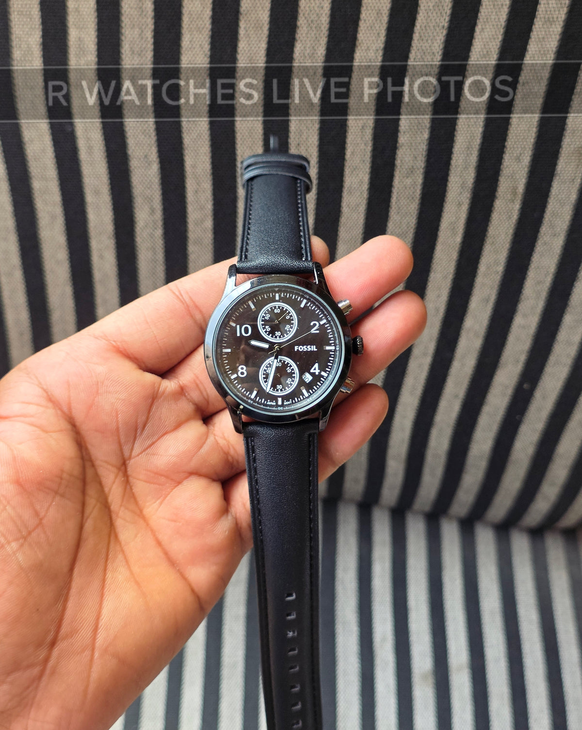 (OS)🖤⭐ Fossil Leather Black (FSL9)