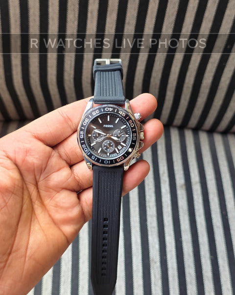 (OS2)🖤⬆️⭐ Fossil Silicon Silver Black Silicon Black (FSS2)