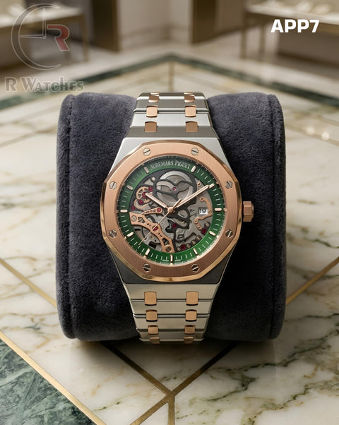 (OS)🖤⬆️ AP Machinery Dual Tone Green (APP7)