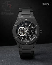 (SS)🖤⬆️⭐ Hublot Machinery Full Black (HBP7)