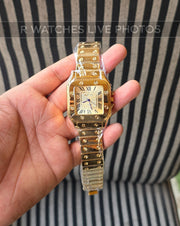 (OS)🖤⭐ Cartier Roman Full Gold (CTP6)