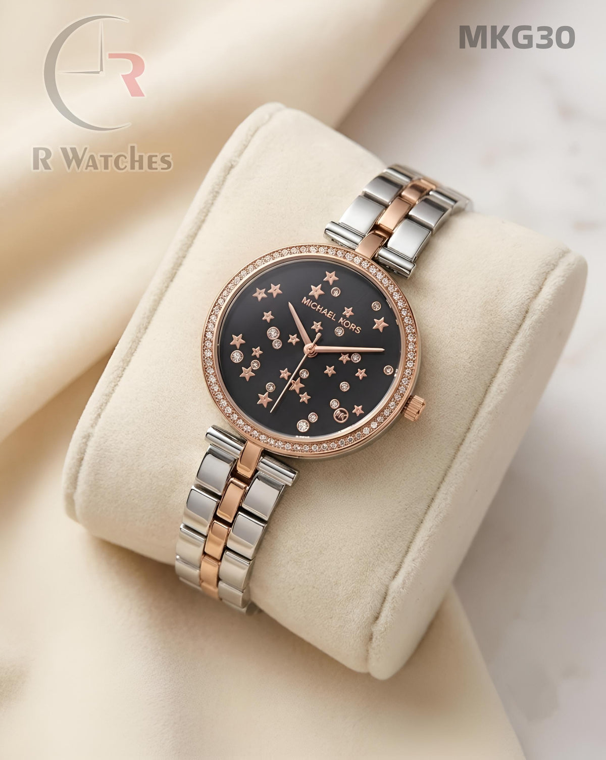 (OS)🖤⭐ MK girls dual tone black (MKG30)