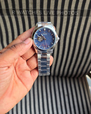 (OS)📷⭐ Rado Automatic Blue Silver (RDAM4)