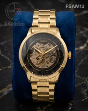 (OS3)🖤⭐ Fossil automatic transparent gold (FSAM13)