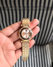 (SS)📷⬆️⭐ Swarovski Girls Diamond Rose Gold Pink (SWG9)