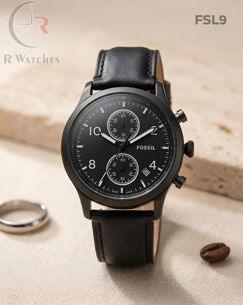 (OS)🖤⭐ Fossil Leather Black (FSL9)